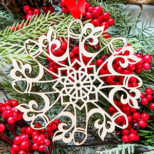 Dick Flake Ornament