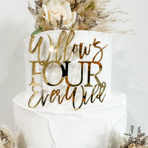 Four-Ever Wild Cake Charm