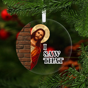 I Saw That Ornament