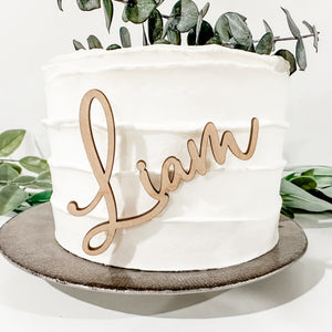 Name Cake Charm