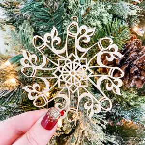 Dick Flake Ornament
