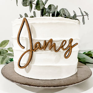 Name Cake Charm