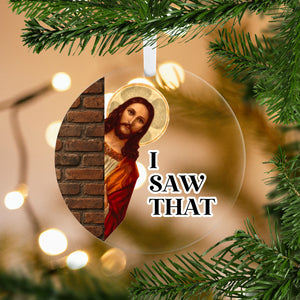 I Saw That Ornament