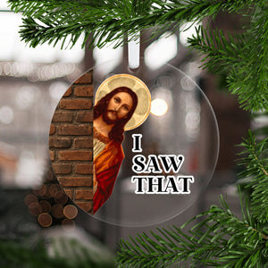 I Saw That Ornament
