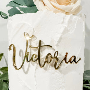 Name Cake Charm