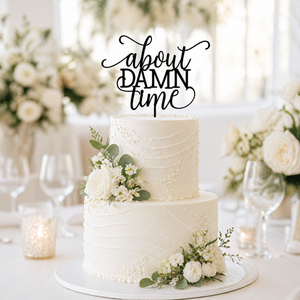About Damn Time Cake Topper