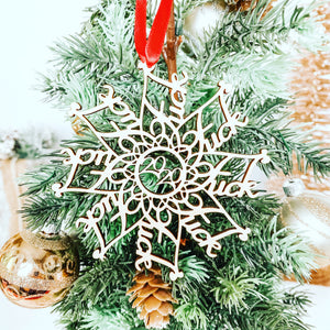 Fuck Flake Ornament