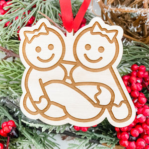 Lesbian Gingerbread Ornaments