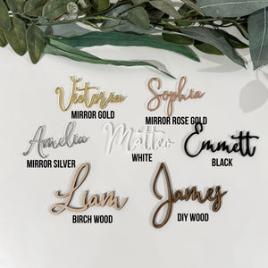 Name Cake Charm