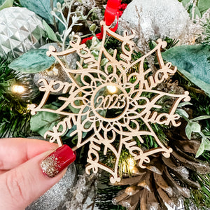 Fuck Flake Ornament