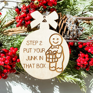 Dick in a Box SNL Ornaments