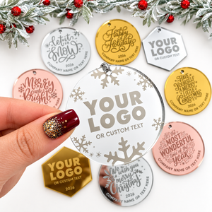 Engraved Logo Ornament