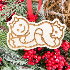 Lesbian Gingerbread Ornaments