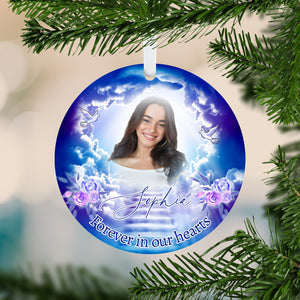 Memorial Photo Ornament