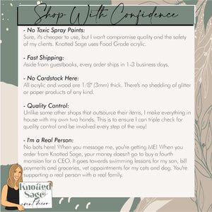 Wedding Initials Cake Topper