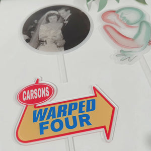 Printed Photo Cake Topper