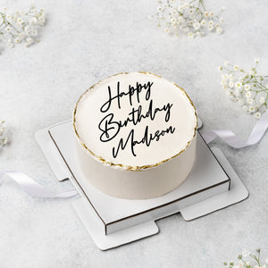 Flat Lay Cake Charm