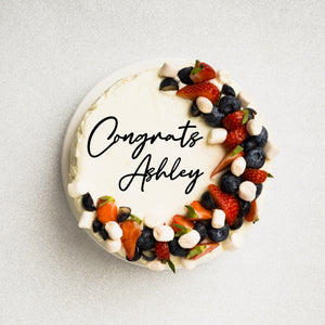 Flat Lay Cake Charm