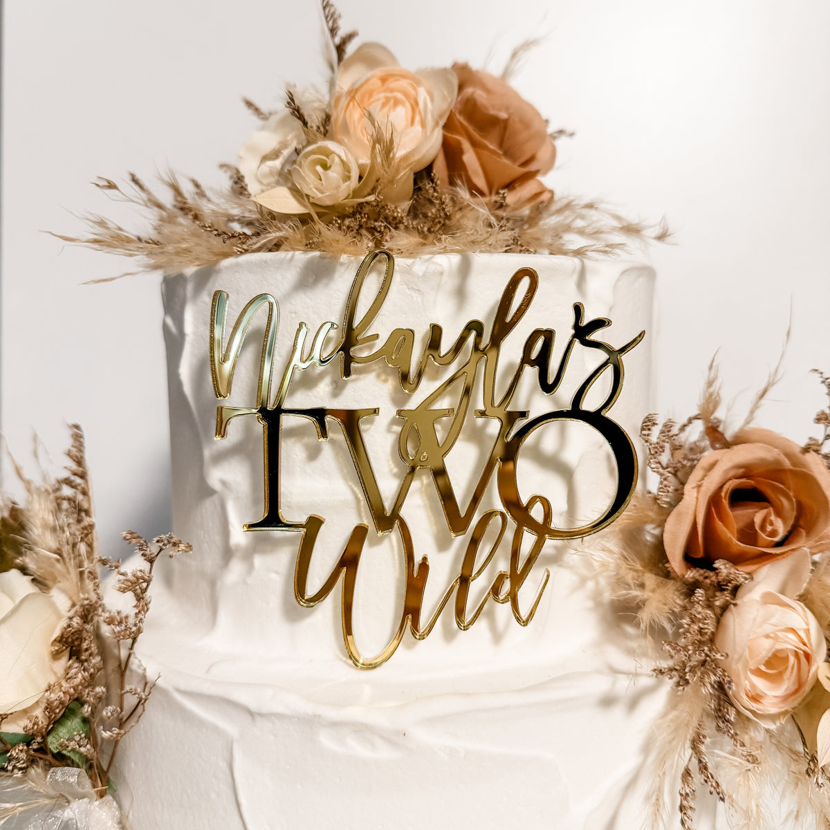 Two Wild Cake Charm