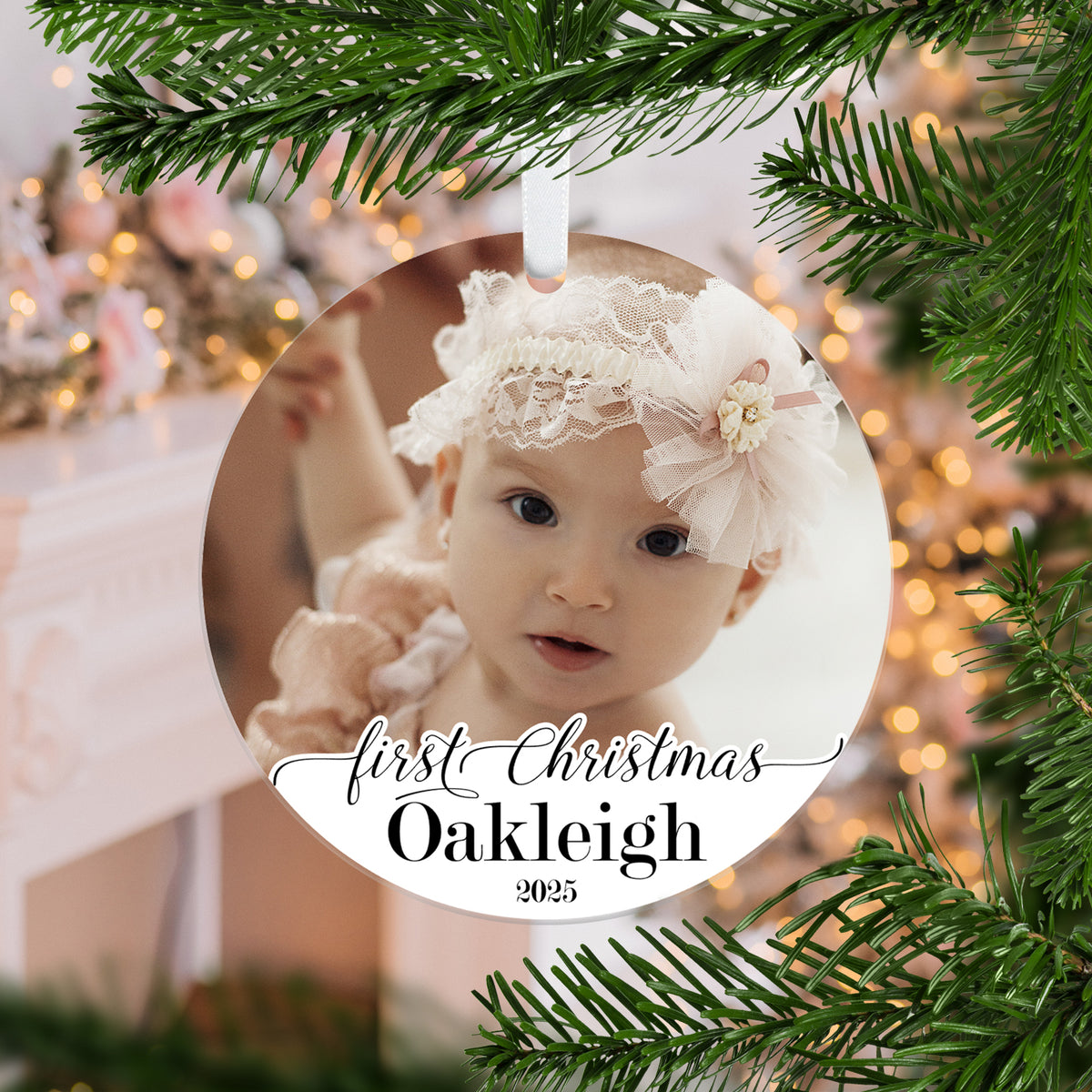 First Christmas Photo Ornament