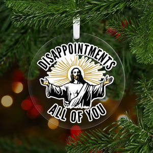 Disappointments All Of You Ornament