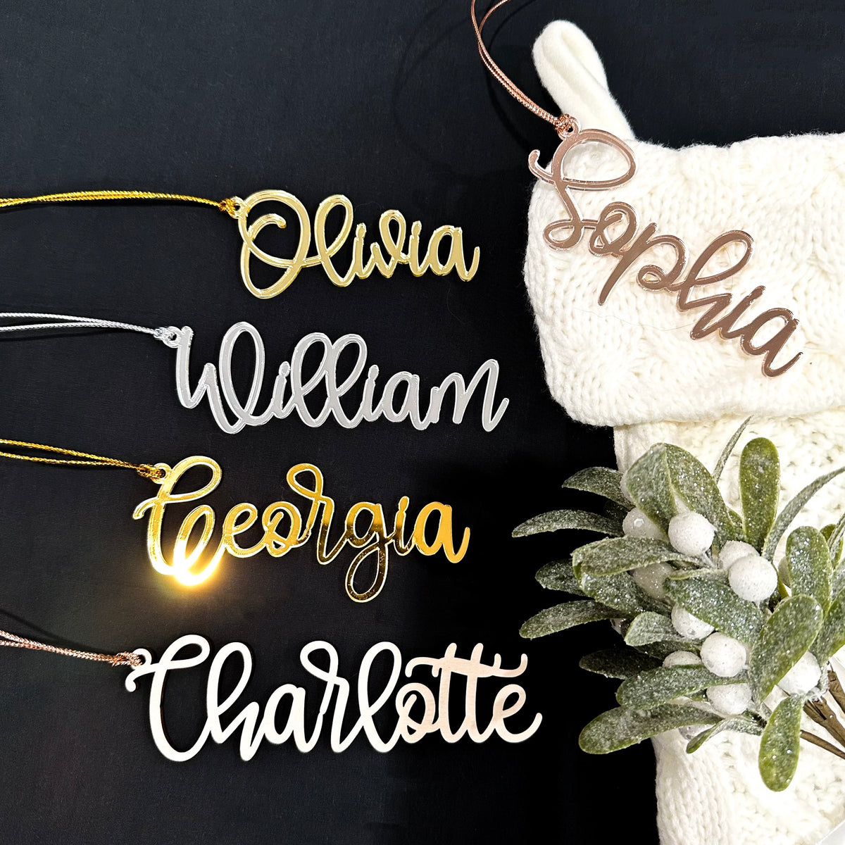 Christmas Stocking Tags