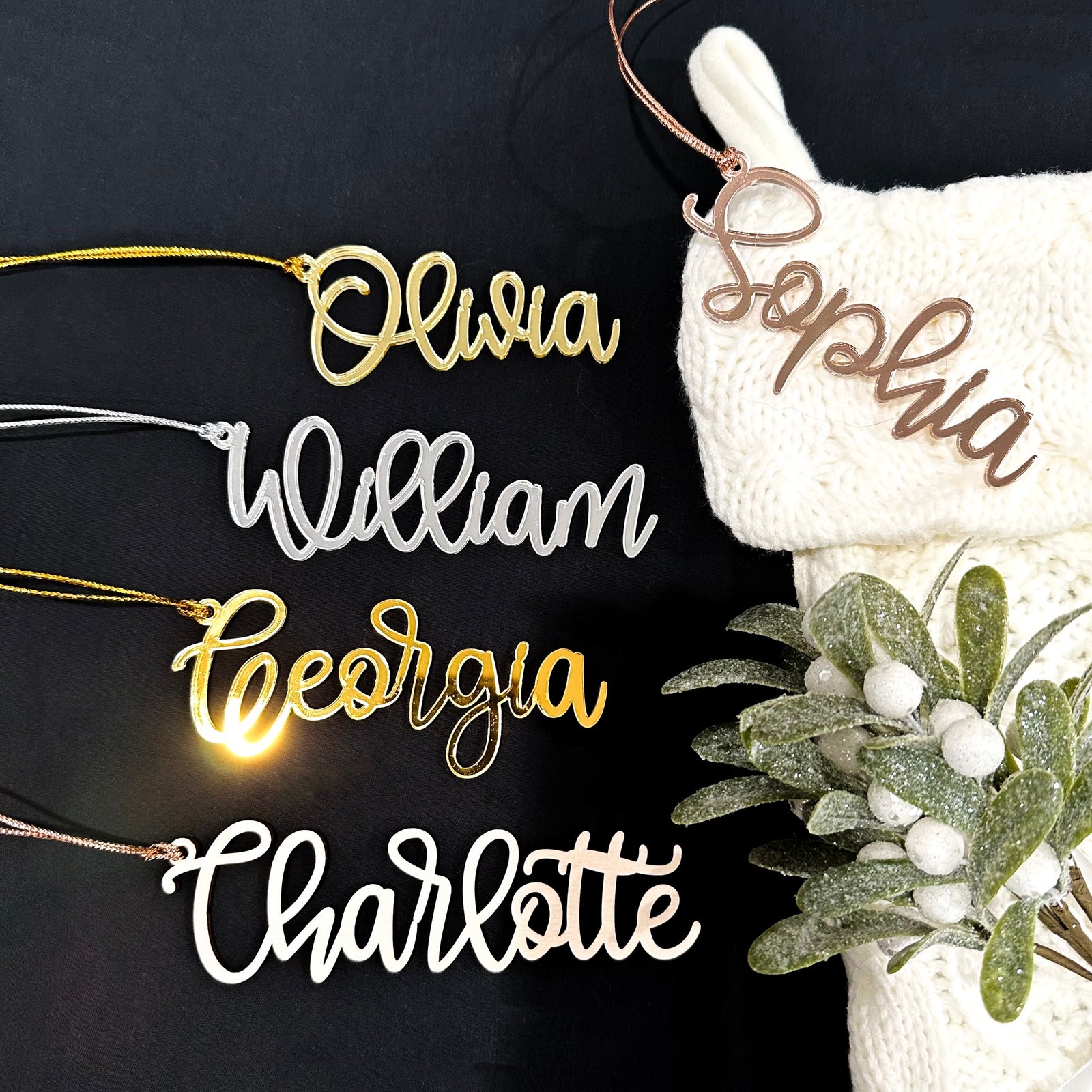 Christmas Stocking Tags