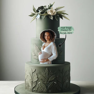 Maternity Photo Cake Charm