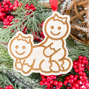 Lesbian Gingerbread Ornaments