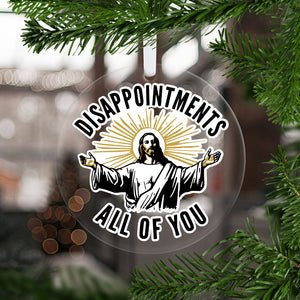Disappointments All Of You Ornament