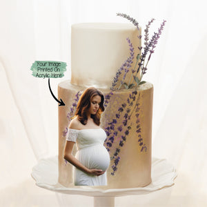 Maternity Photo Cake Charm