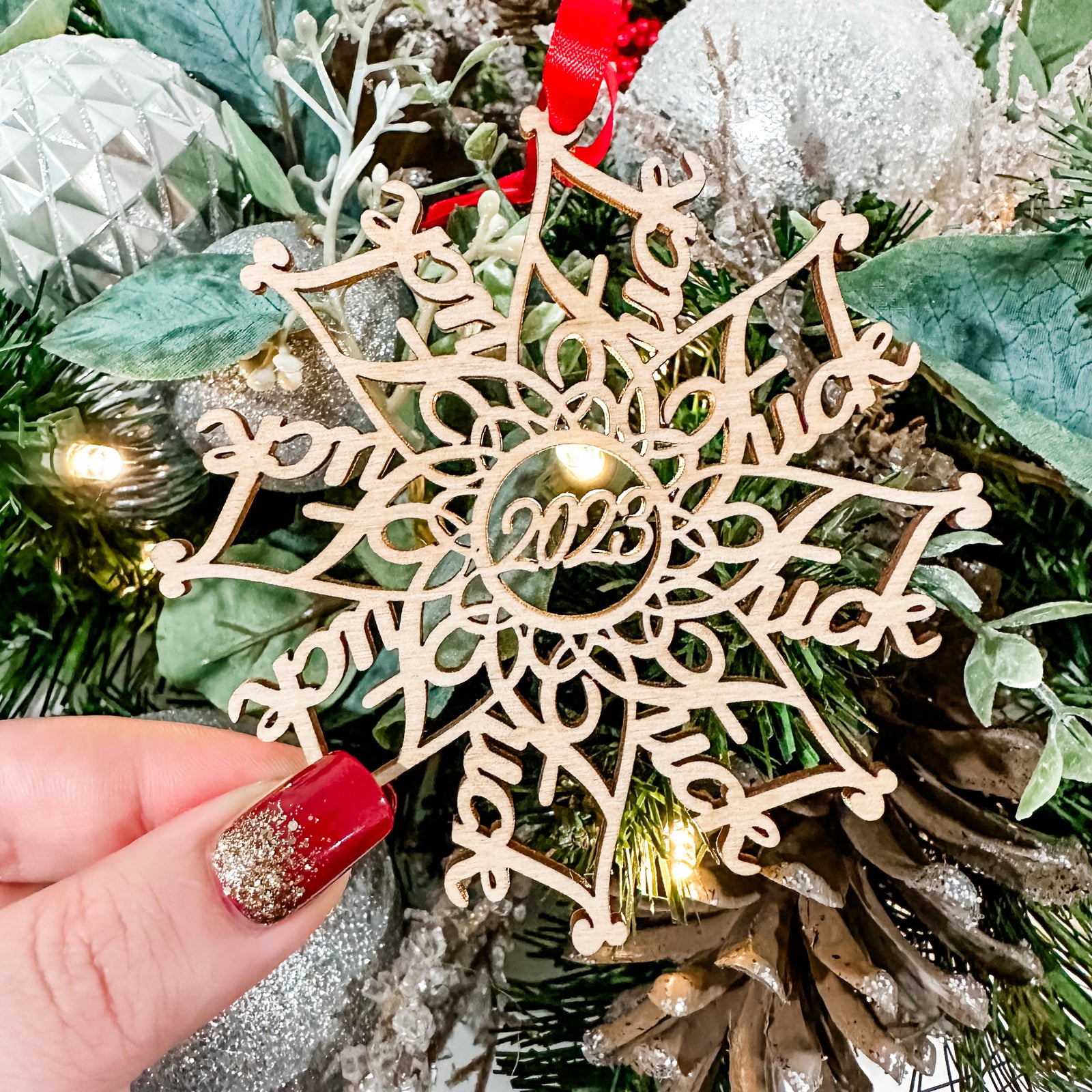 Fuck Flake Ornament