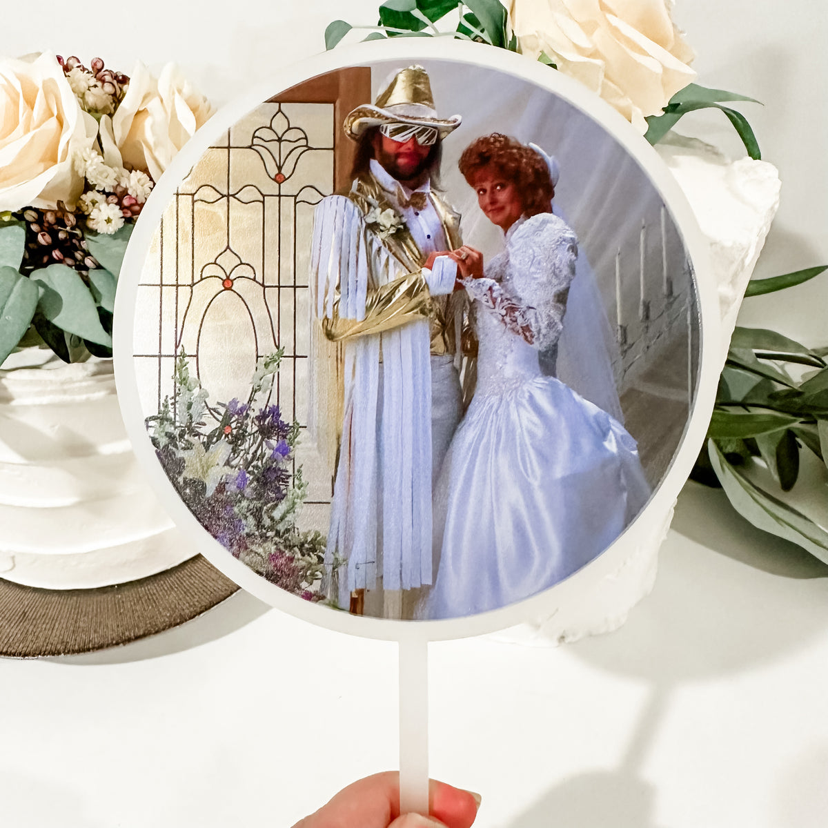 Printed Photo Cake Topper