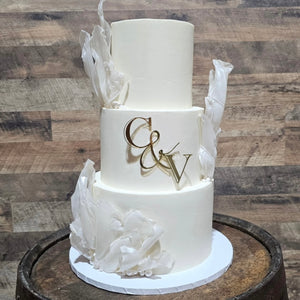 Initials Cake Charm