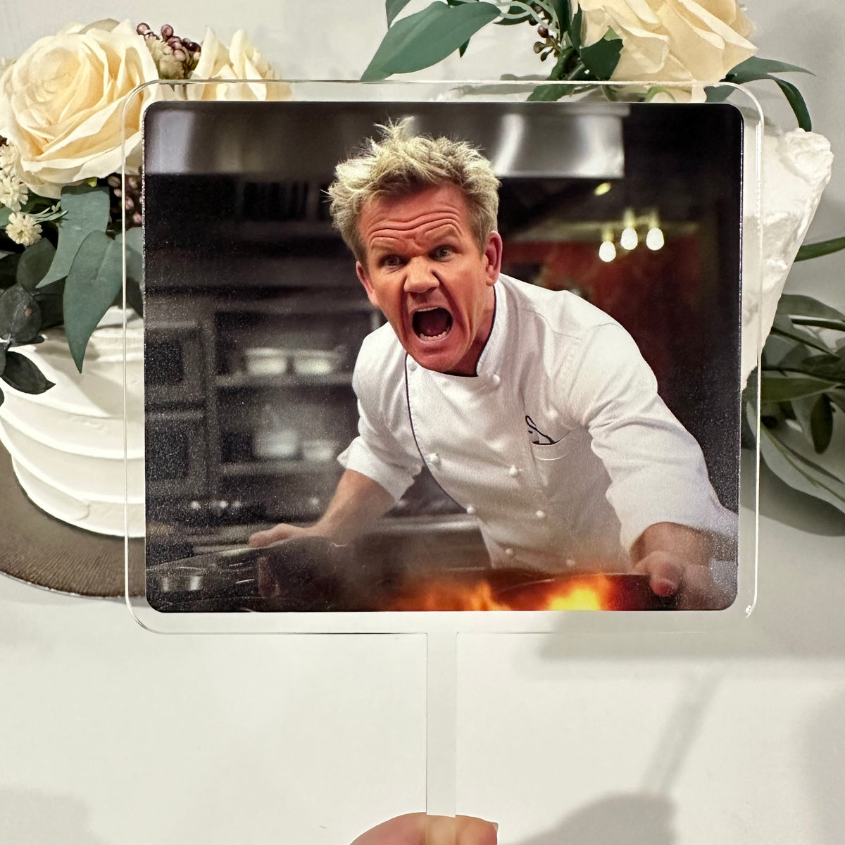 Printed Photo Cake Topper