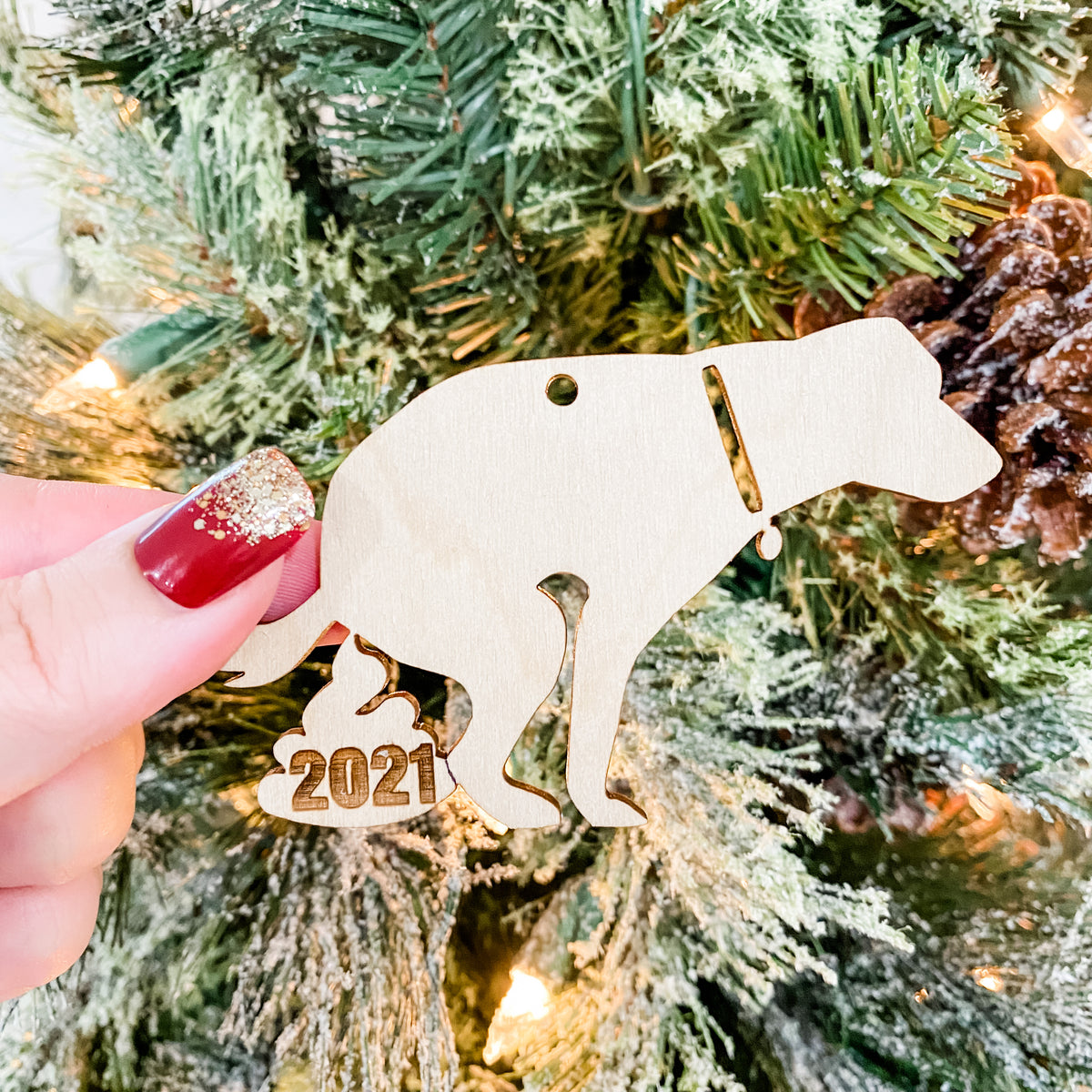 Dog Shit 2023 Ornament