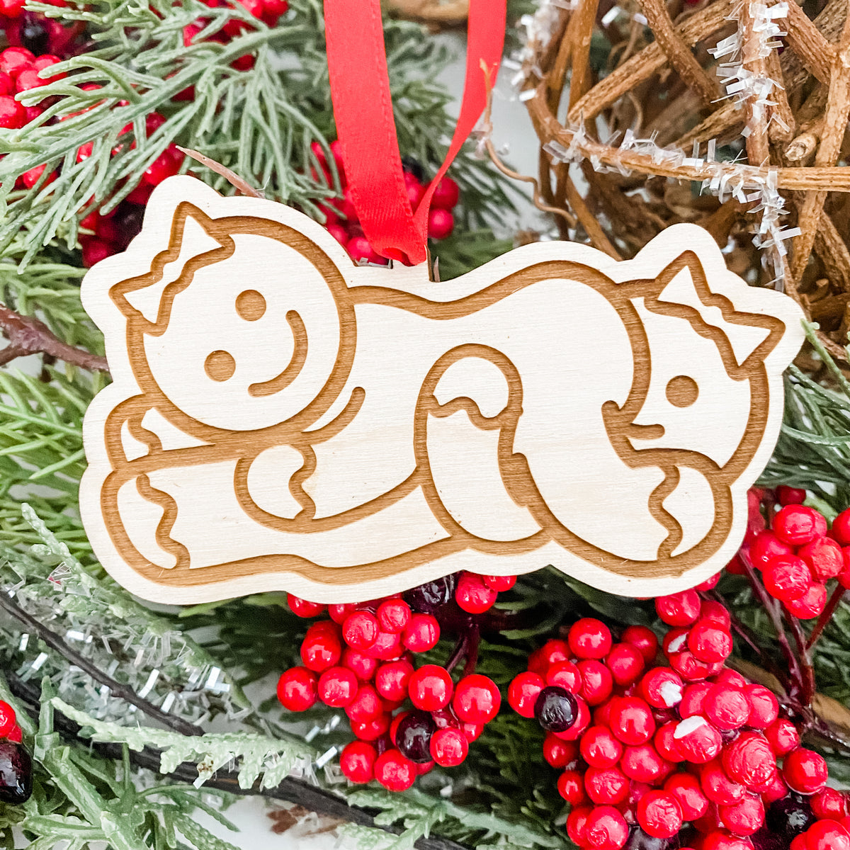 Lesbian Gingerbread Ornaments