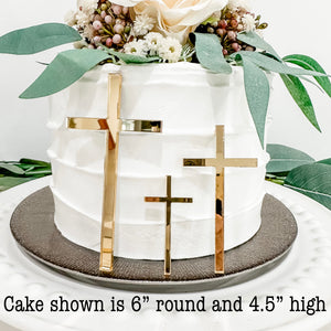 Cross Cake Charm