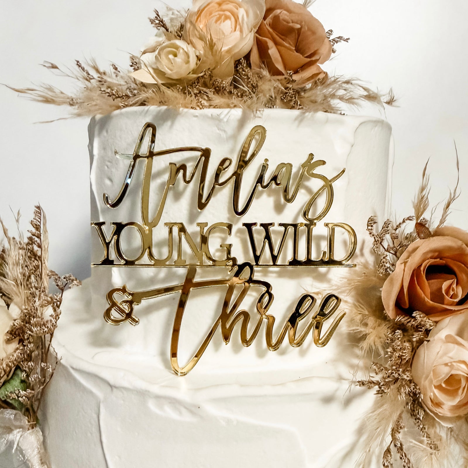 Young Wild & Three Cake Charm