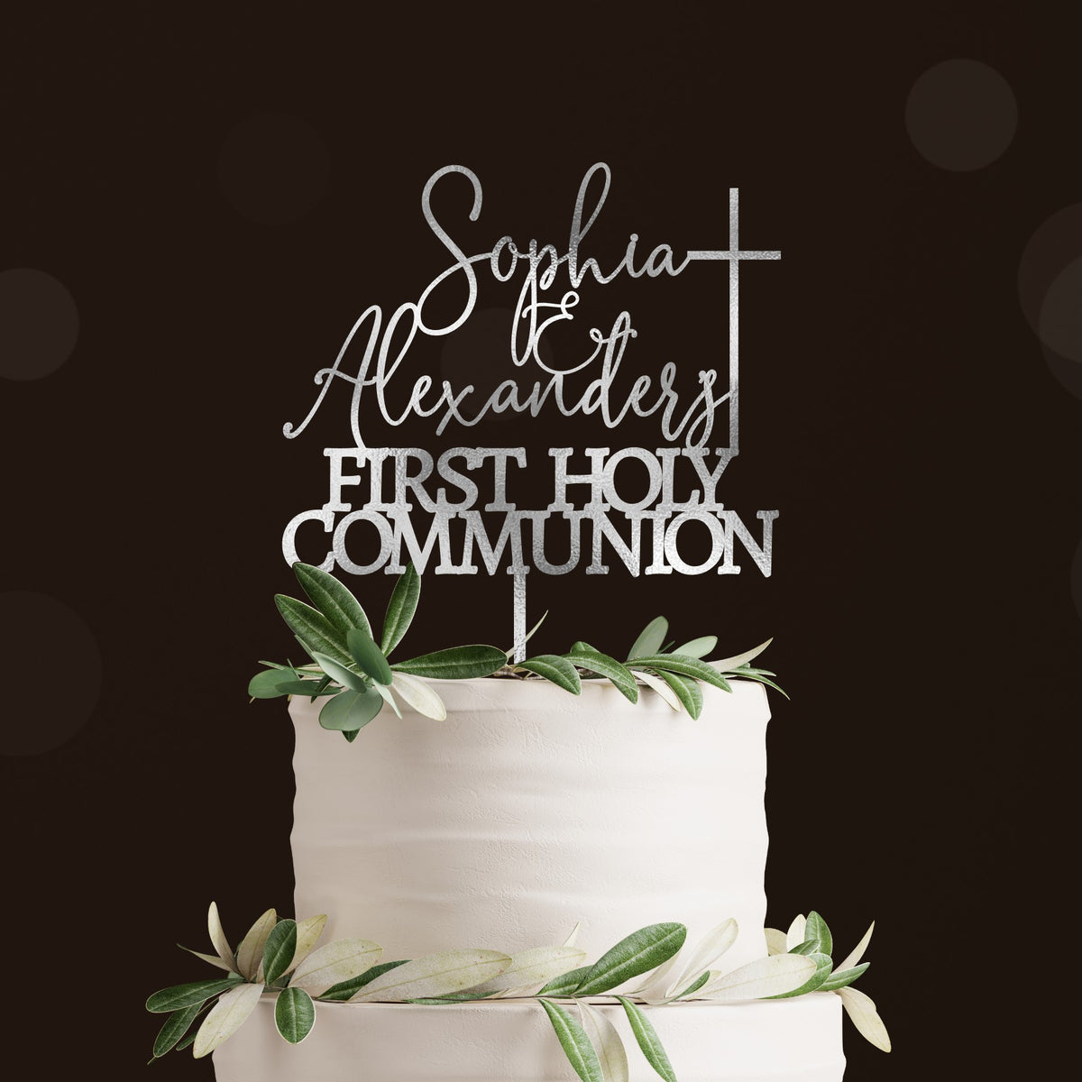 First Holy Communion Cake Topper