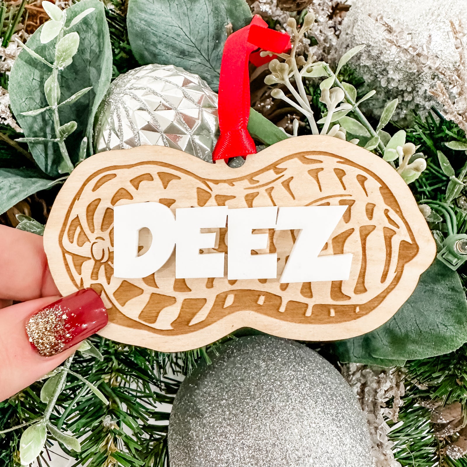 Deez Nuts Ornament