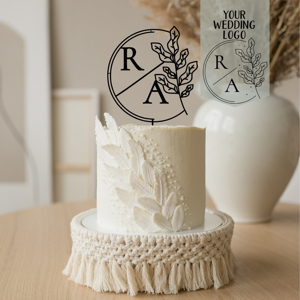 Logo Cake Topper