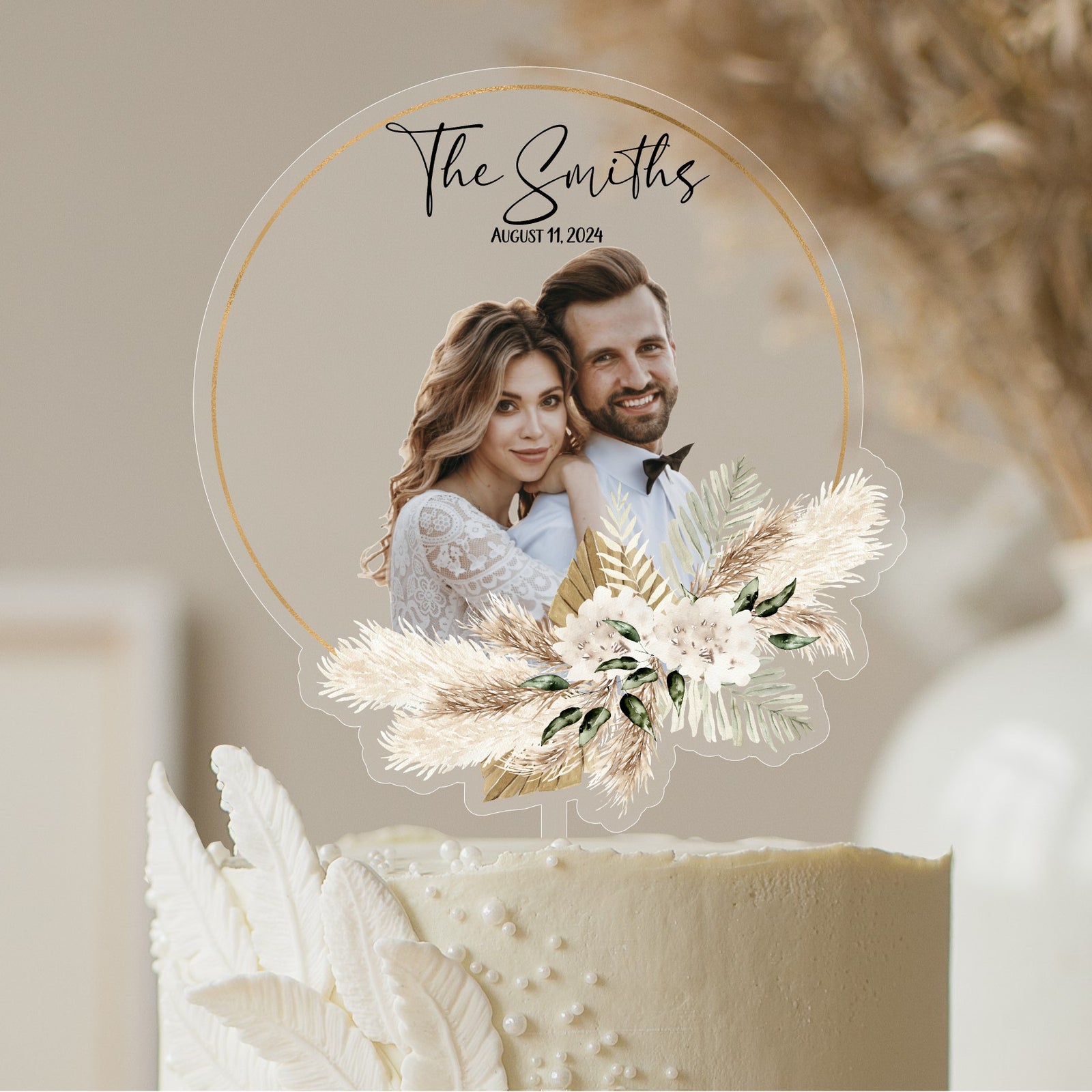 Photo Cake Topper