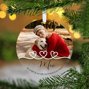 Pet Photo Memorial Ornament